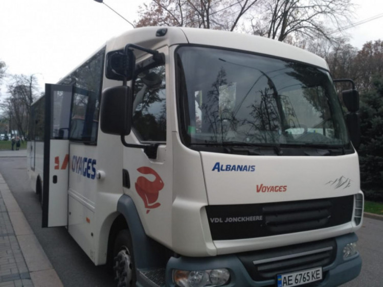 Дизельні автобуси з Франції для Дніпра