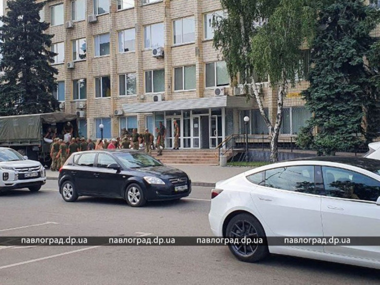 Сборы резервистов в Павлограде