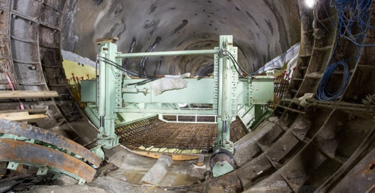 Фінальне оздоблення тунелів метро у Дніпрі