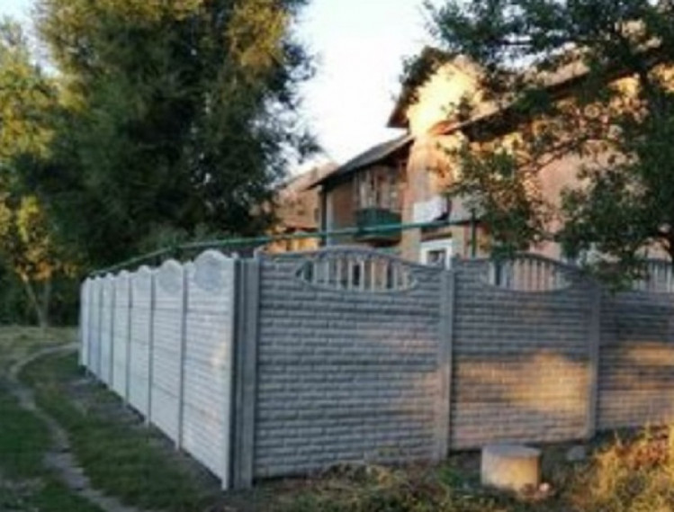 Забор на Новоорловской в Днепре