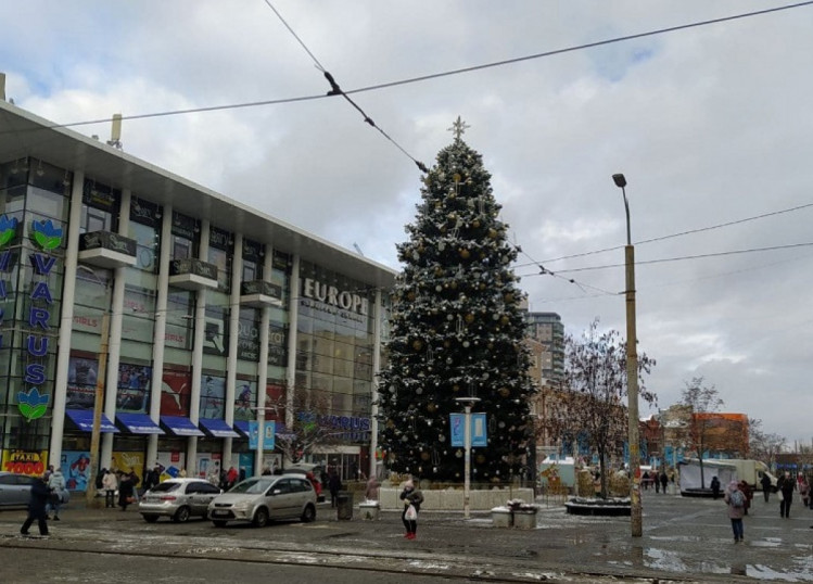 Европейская площадь в Днепре