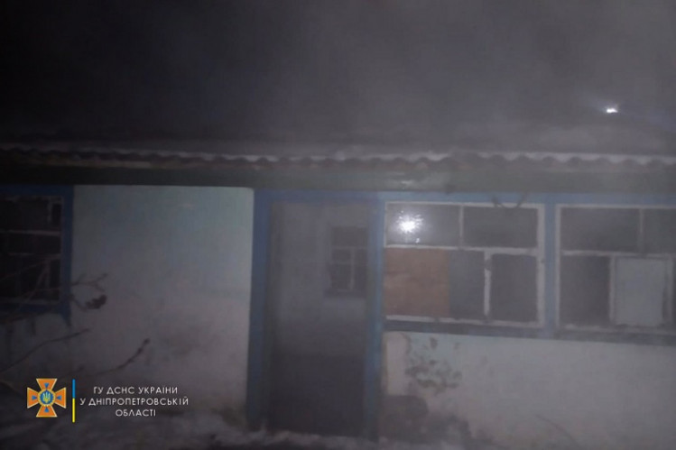 Пожежа в Петриківці на Дніпропетровщині