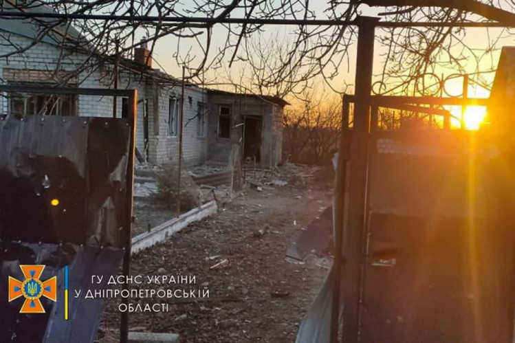 Поселок Малая Костромка на Днепропетровщине — последствия обстрела